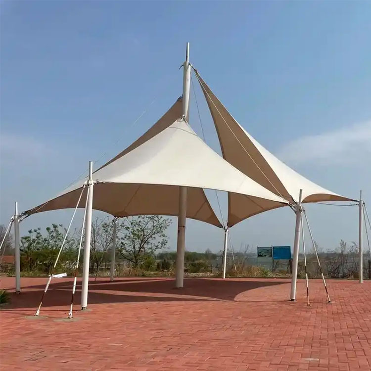 句容市膜结构景观棚