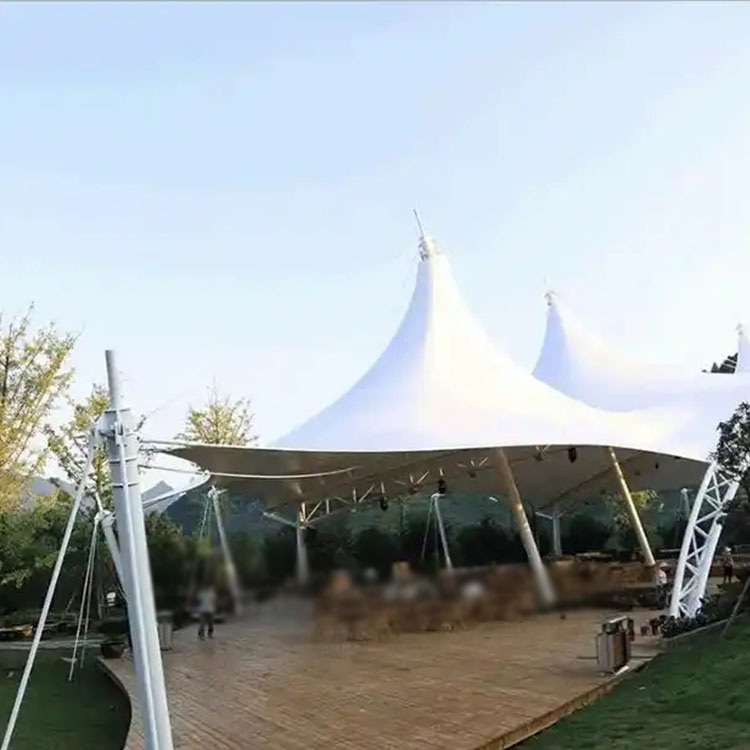 句容市膜结构景观棚